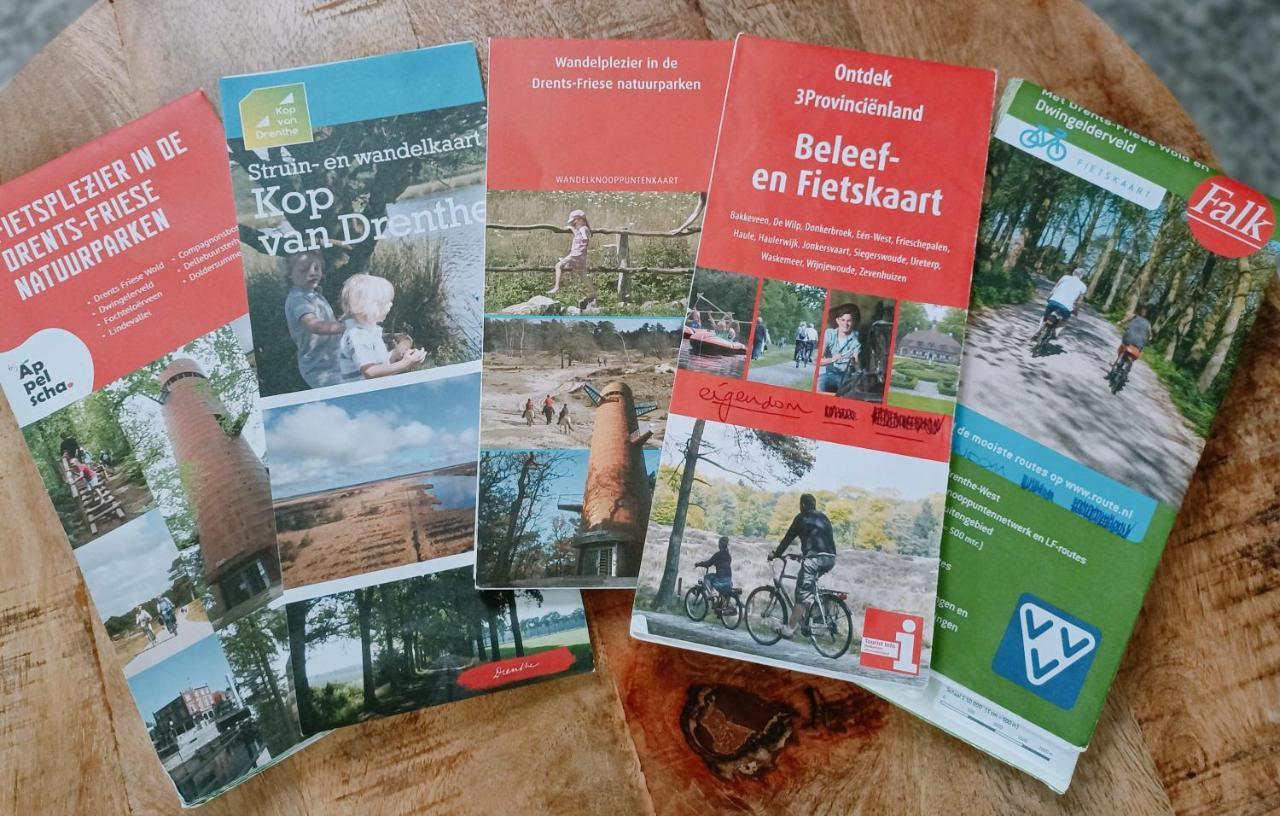 4P Chalet Tolve Met 4 Fietsen Vlakbij Natuurgebieden Drents Friese Wold, Fochteloerveen En Gevangenisdorp Veenhuizen Oosterwolde  Екстер'єр фото