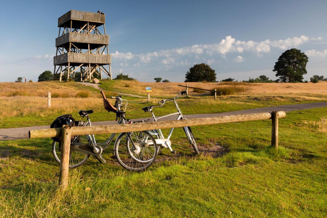 4P Chalet Tolve Met 4 Fietsen Vlakbij Natuurgebieden Drents Friese Wold, Fochteloerveen En Gevangenisdorp Veenhuizen Oosterwolde  Екстер'єр фото