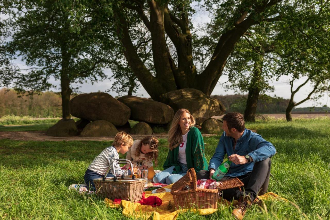 4P Chalet Tolve Met 4 Fietsen Vlakbij Natuurgebieden Drents Friese Wold, Fochteloerveen En Gevangenisdorp Veenhuizen Oosterwolde  Екстер'єр фото